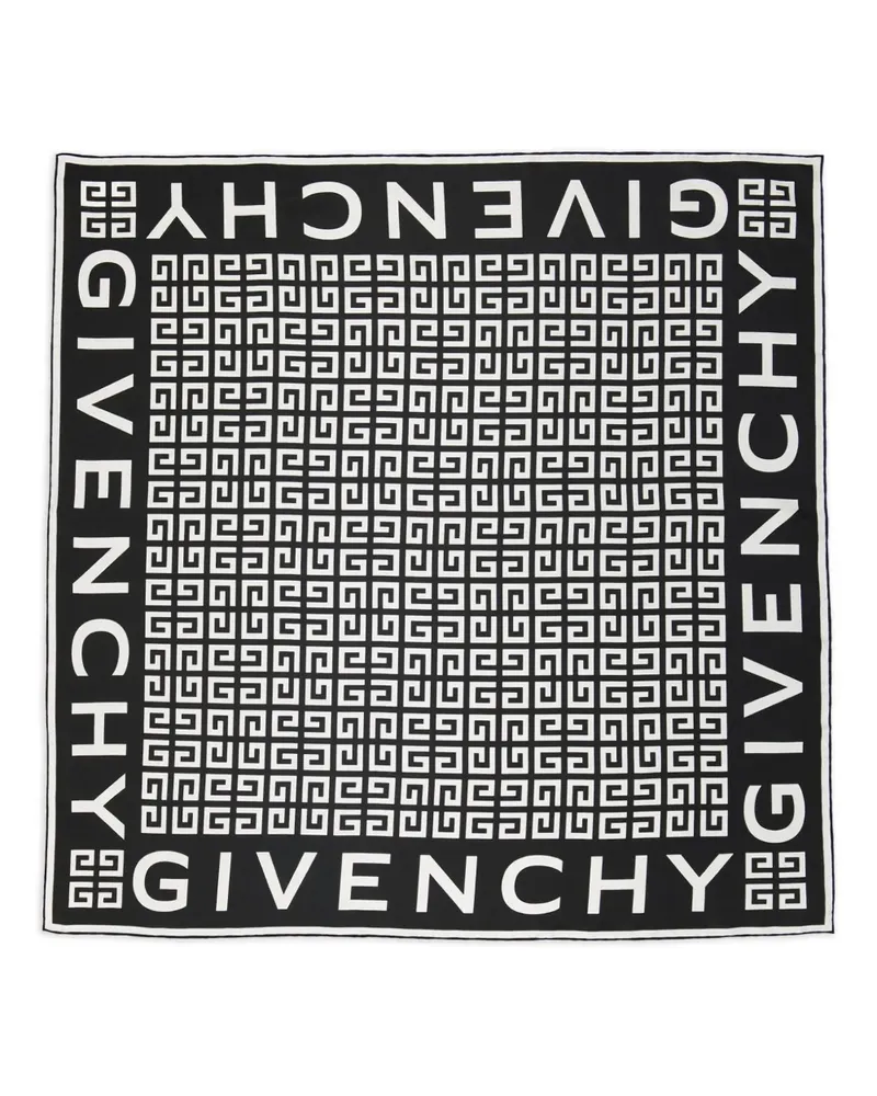 Givenchy Schal mit 4G-Print - Schwarz Schwarz