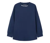 Sweatshirt mit Logo - Blau