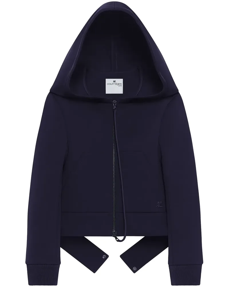 Courrèges Cocoon Jacke - Blau Blau