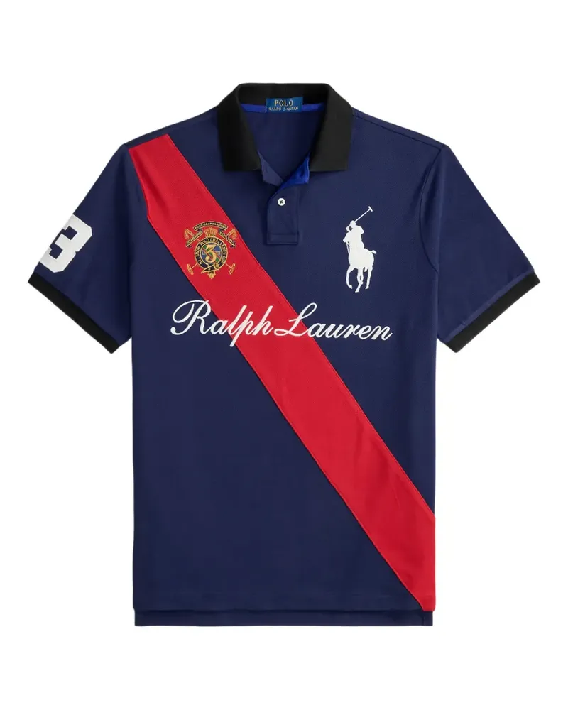 Ralph Lauren Classic Fit Big Pony Poloshirt - Blau Blau