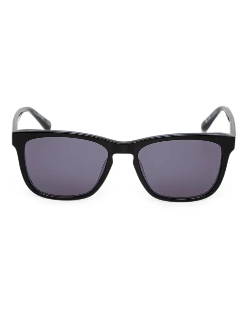 Barbour rectangle-frame sunglasses - Schwarz Schwarz