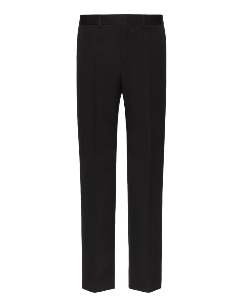 Valentino Garavani Klassische Hose mit Bügelfalten - Schwarz Schwarz