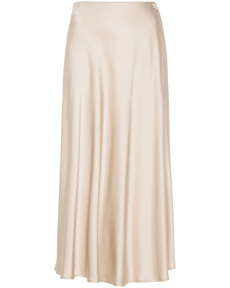 Herno Midirock aus Satin - Nude Nude