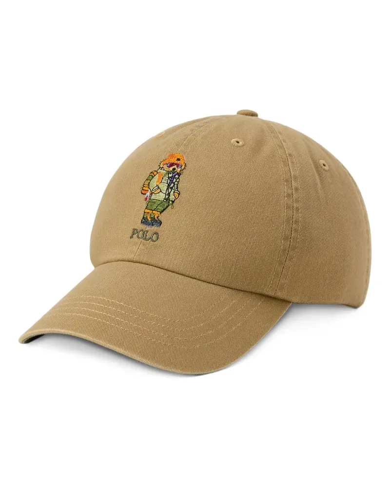 Ralph Lauren Baseballkappe mit Polo Bear - Braun Braun