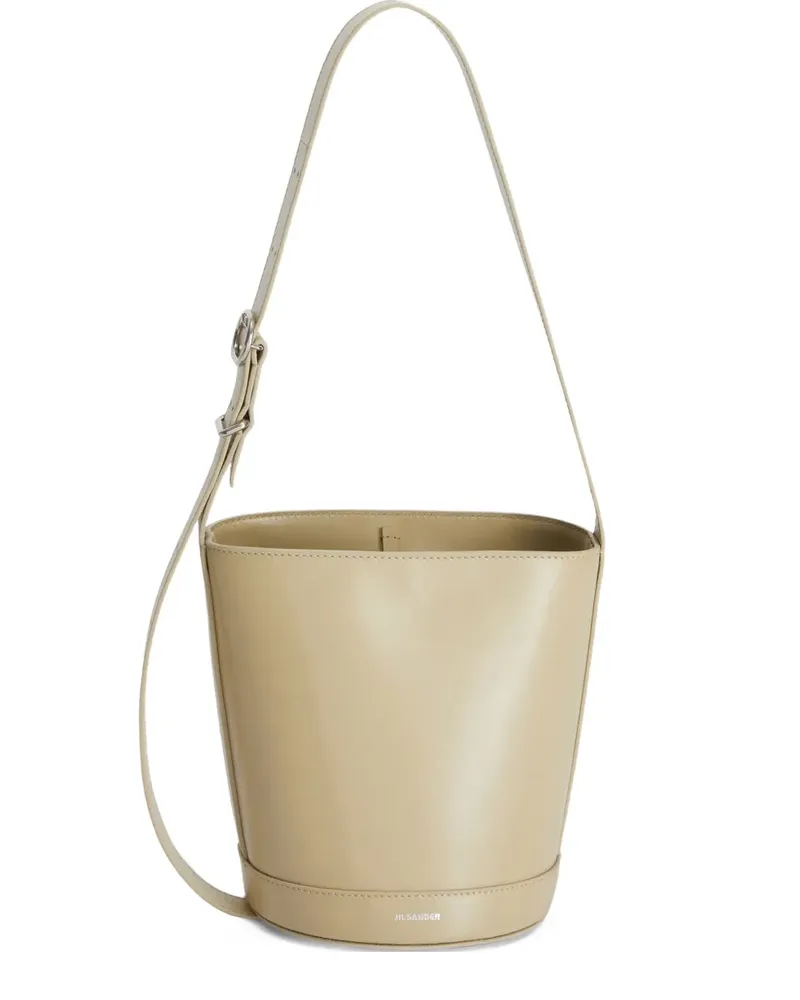 Jil Sander Cannolo Beuteltasche - Nude Nude