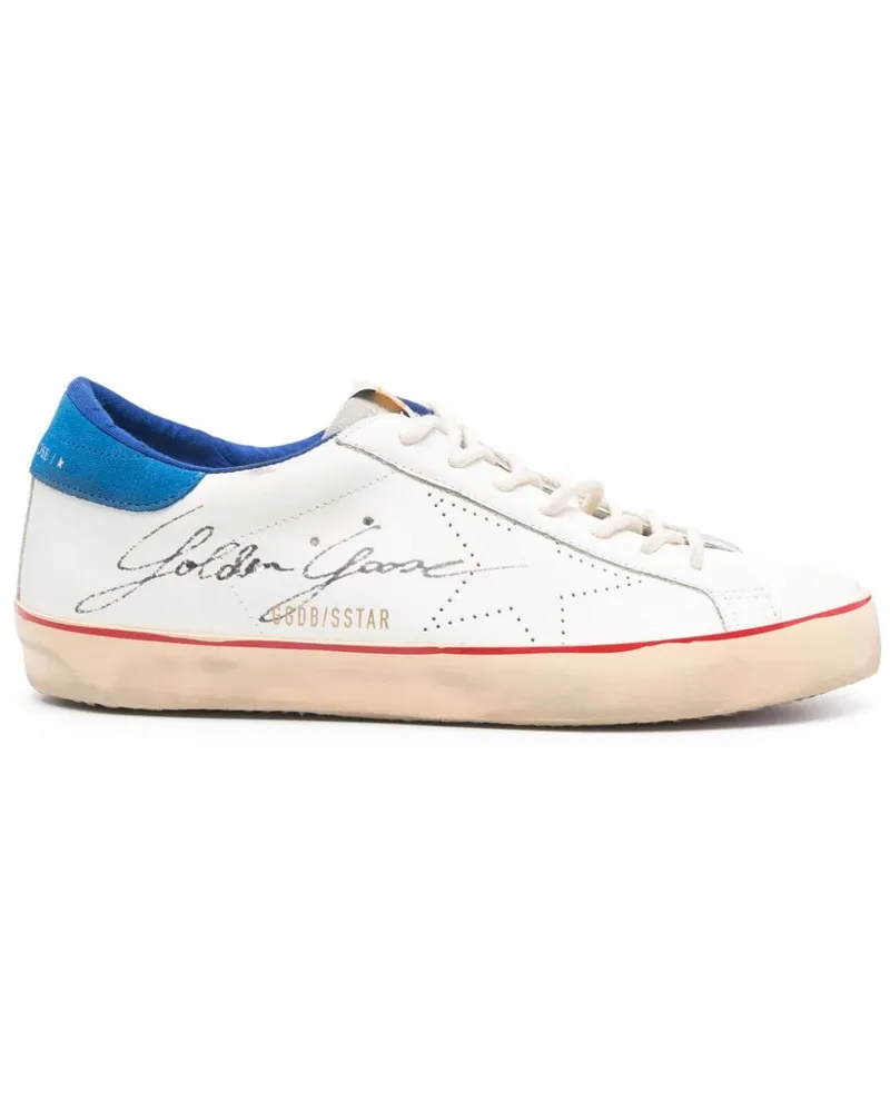 Golden Goose Super-Star Sneakers - Weiß Weiß