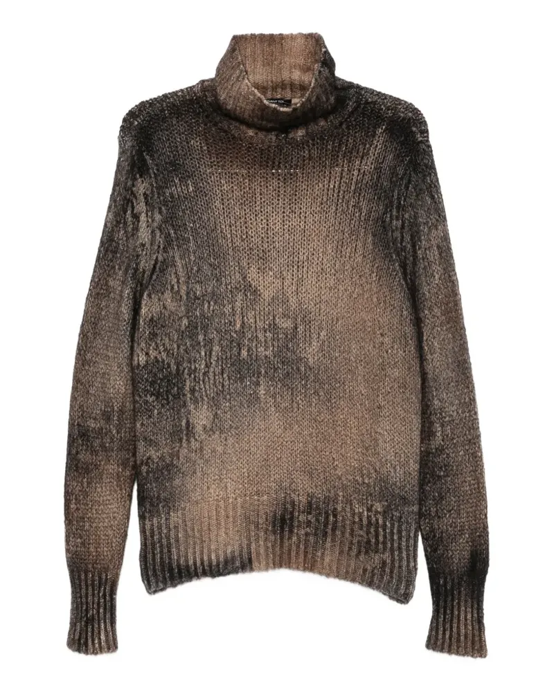 Avant Toi Pullover mit Rollkragen - Braun Braun