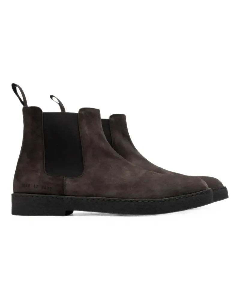 Common Projects Chelsea-Boots aus Wildleder - Braun Braun