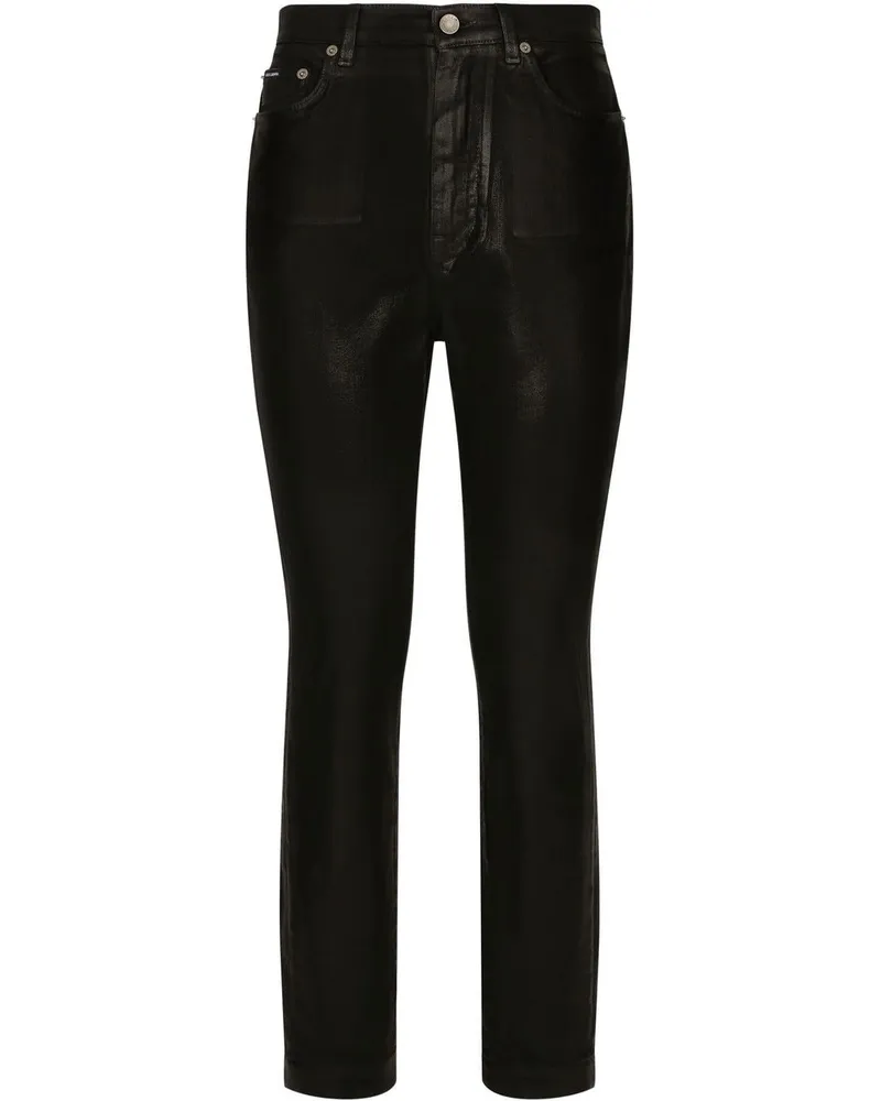 Dolce & Gabbana Grace Skinny-Jeans - Schwarz Schwarz
