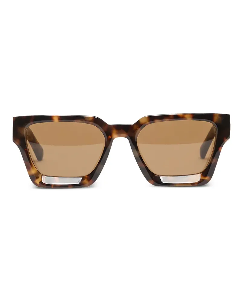 REPRESENT California Sonnenbrille mit eckigem Gestell - Braun Braun