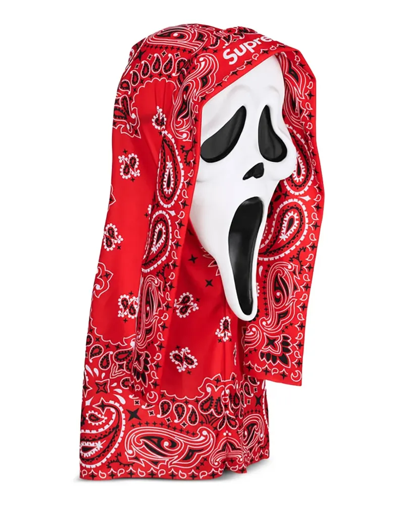Supreme Being Ghostface® Maske mit Paisley-Print - Weiß Weiß