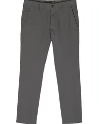 Incotex Klassische Cropped-Chino Grau