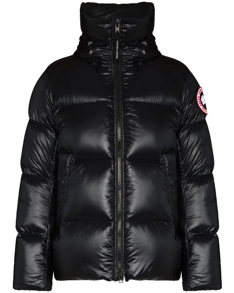 Canada Goose Gefütterte Crofton Jacke - Schwarz Schwarz
