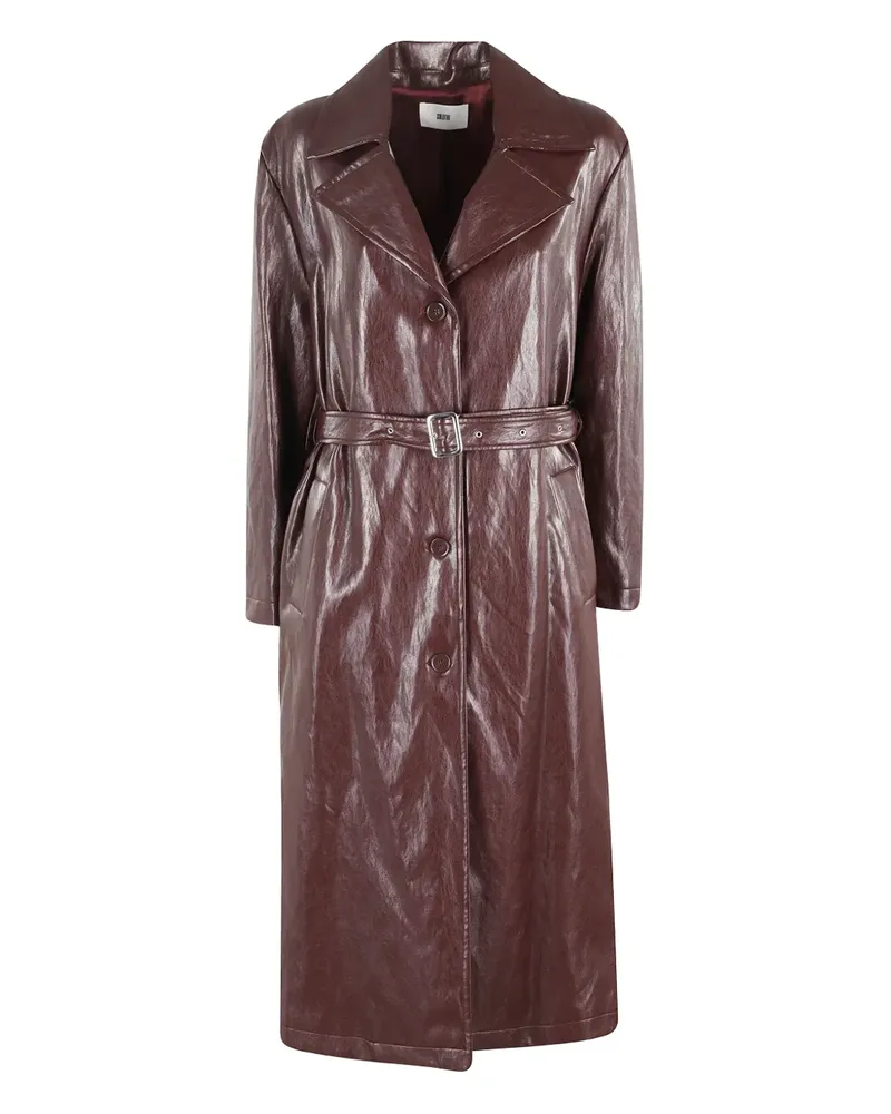 SOLOTRE belted jacket - Braun Braun