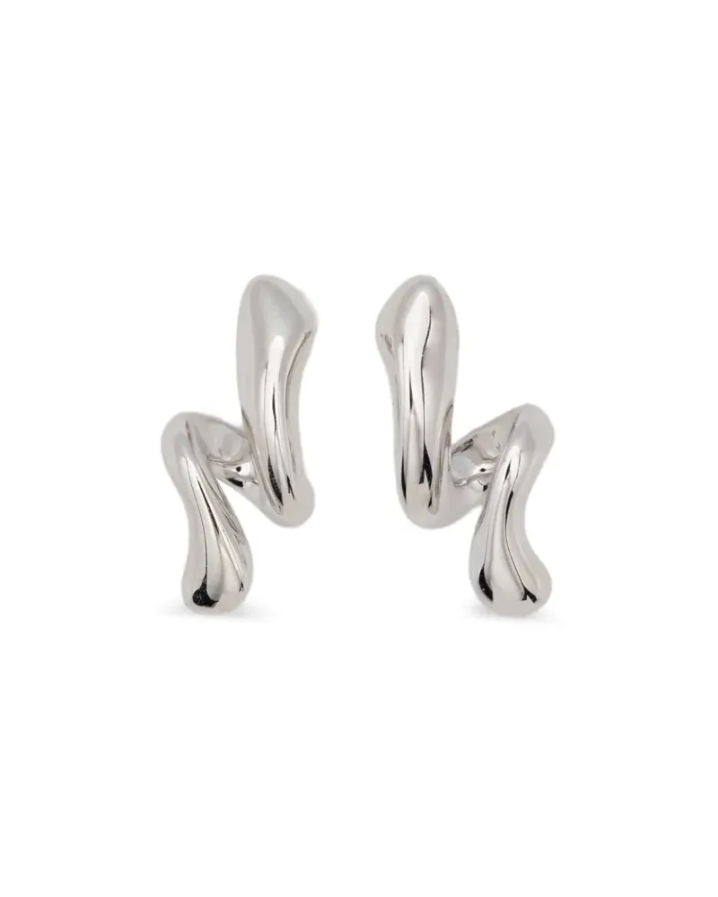 Maria Black polished-finish earrings - Silber Silber
