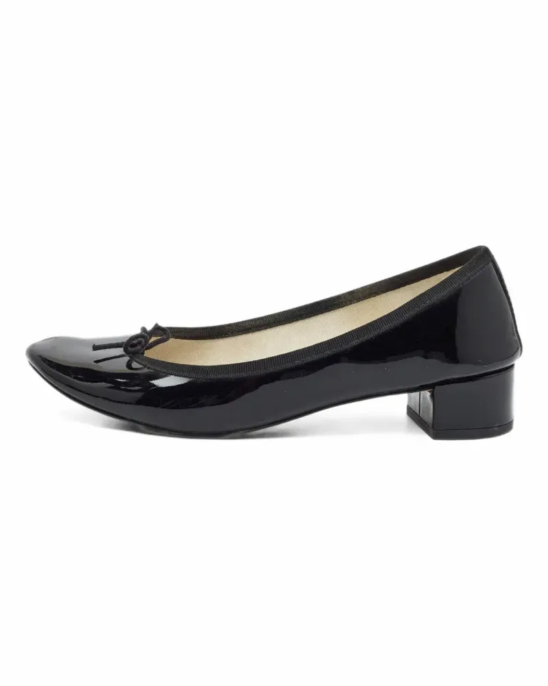 Repetto Ballerinas mit Blockabsatz - Schwarz Schwarz