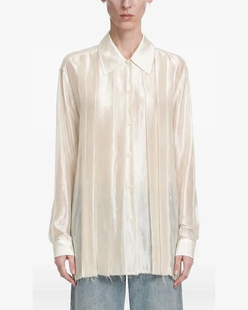 Our Legacy Tuxedo Every long-sleeve shirt - Nude Nude