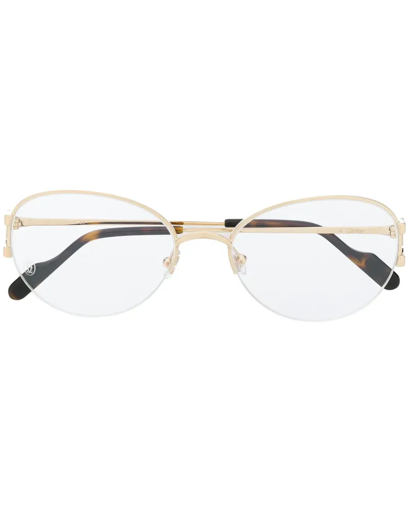 Cartier C Décor glass frames - Gold Gold