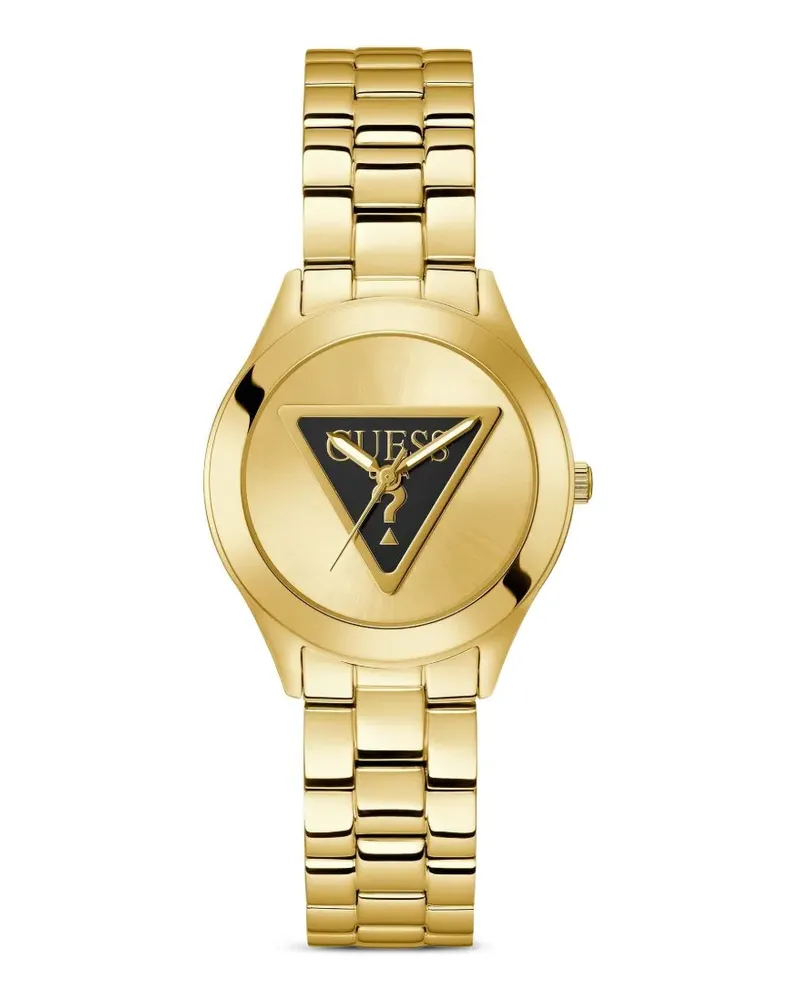 Guess Tri Plaque Armbanduhr 34mm - Gold Gold