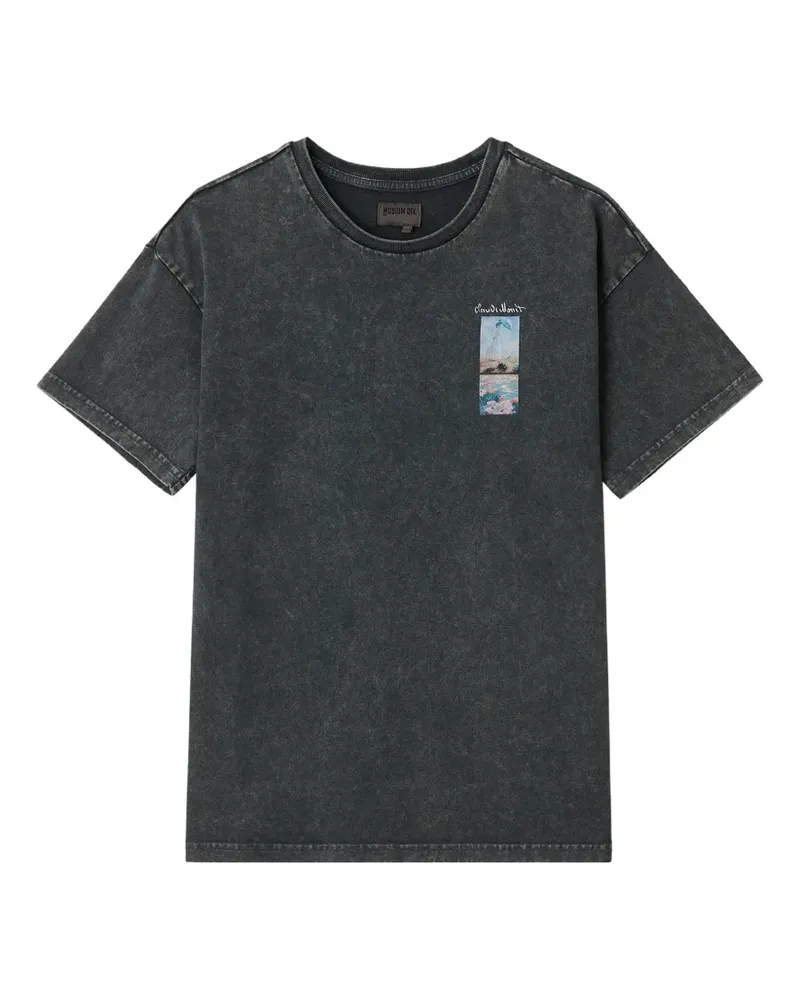 Musium Div. print T-shirt - Grau Grau
