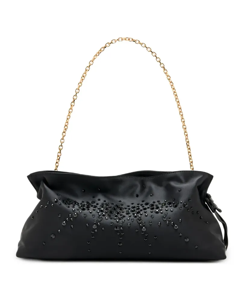Sam Edelman Clutch mit Kristallen - Schwarz Schwarz