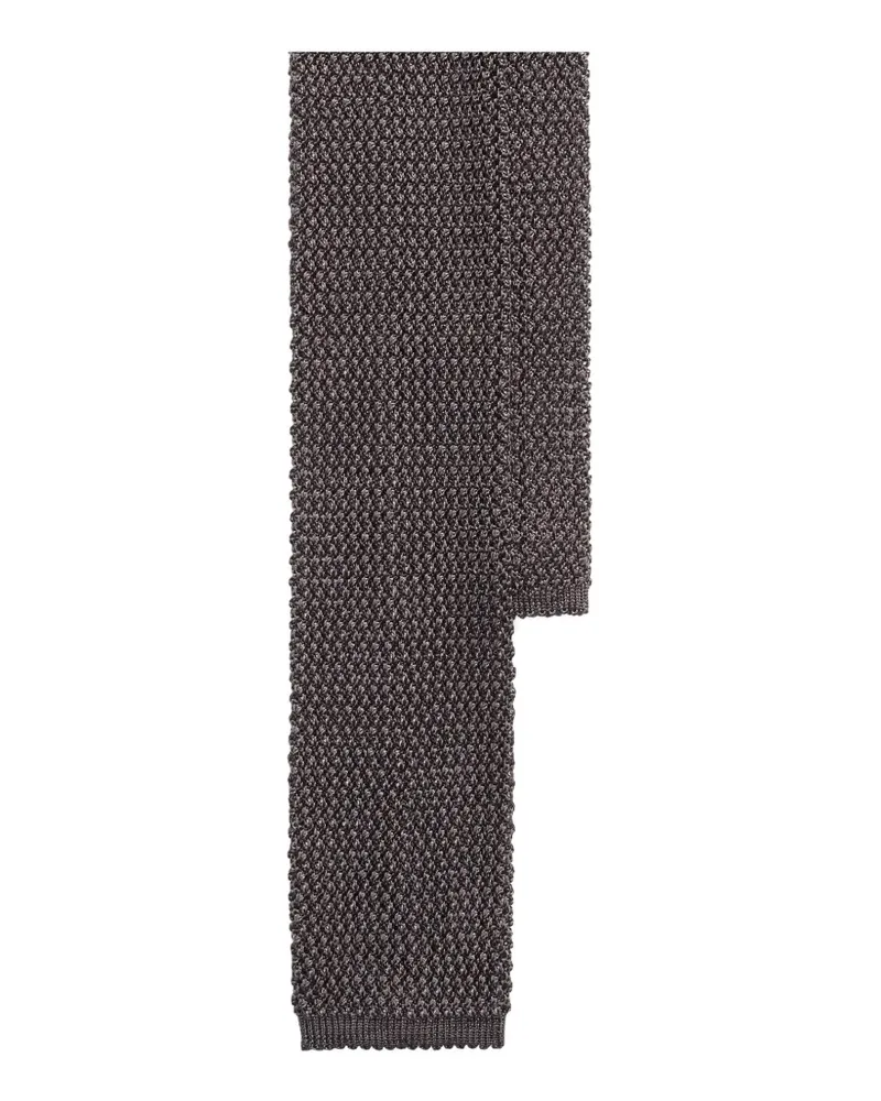 Ralph Lauren Superknit Krawatte - Grau Grau