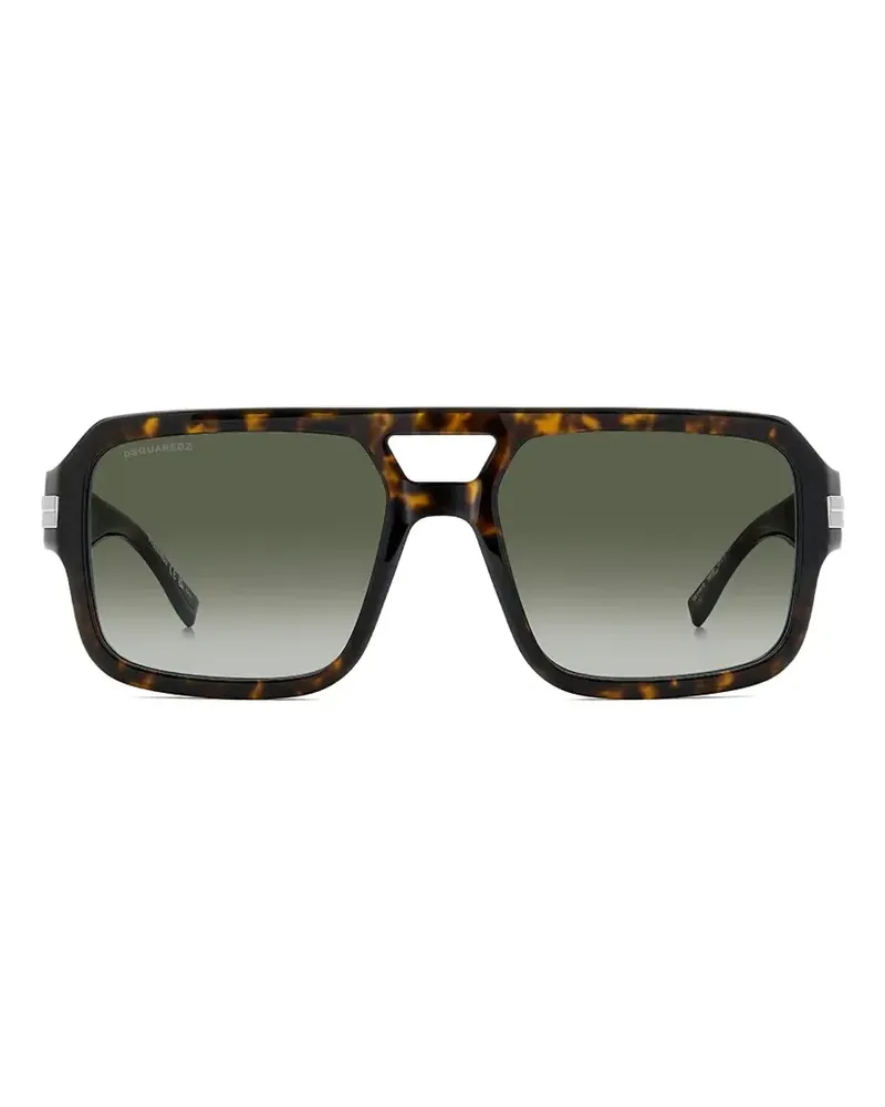 Dsquared2 tortoiseshell-effect sunglasses - Braun Braun