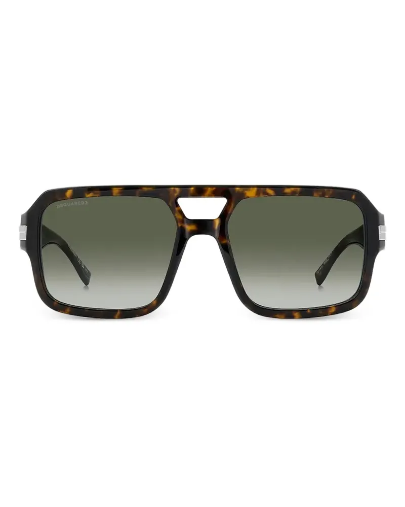 Dsquared2 tortoiseshell-effect sunglasses - Braun Braun