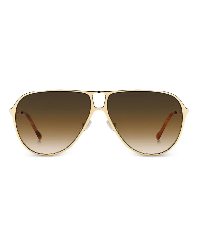 Isabel Marant Getönte Pilotenbrille - Gold Gold