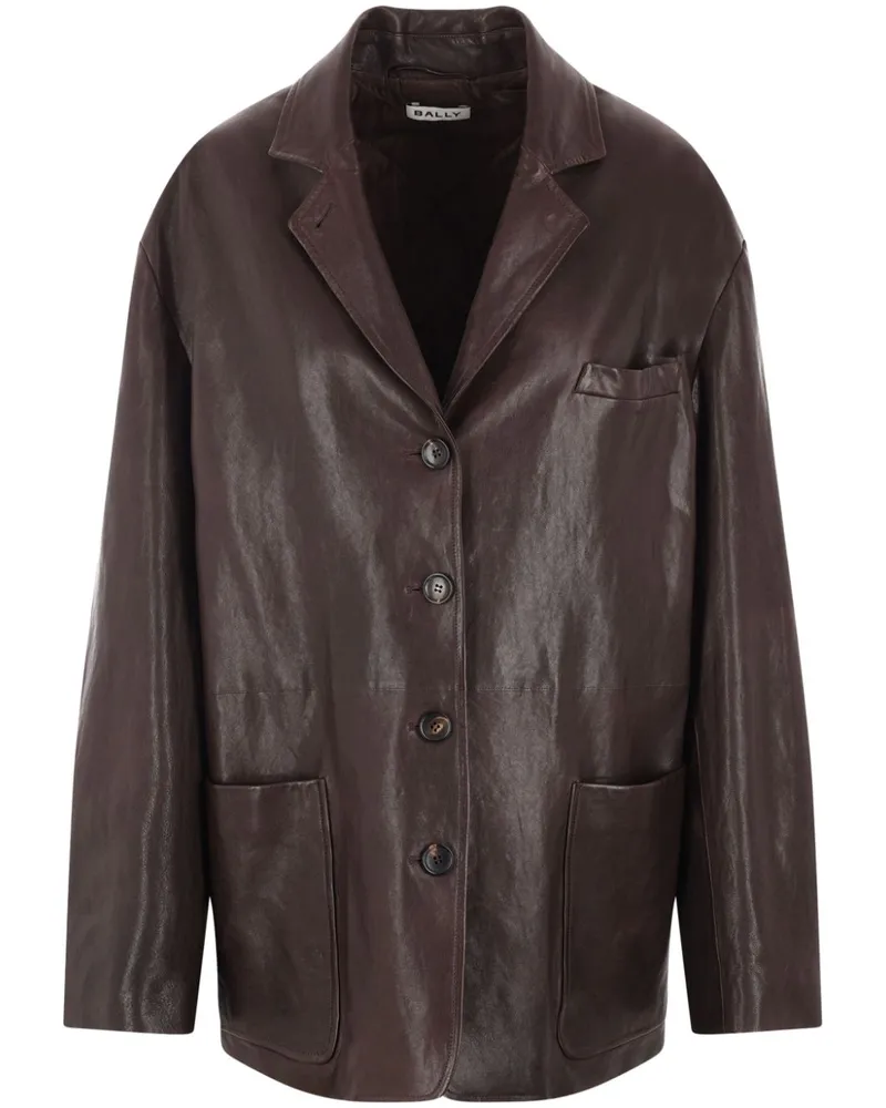 Bally Einreihiges Sakko - Braun Braun