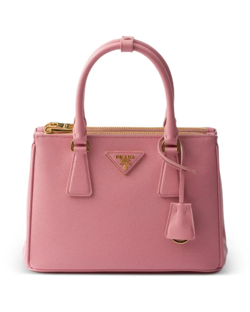 Prada Kleine Galleria Handtasche - Rosa Rosa