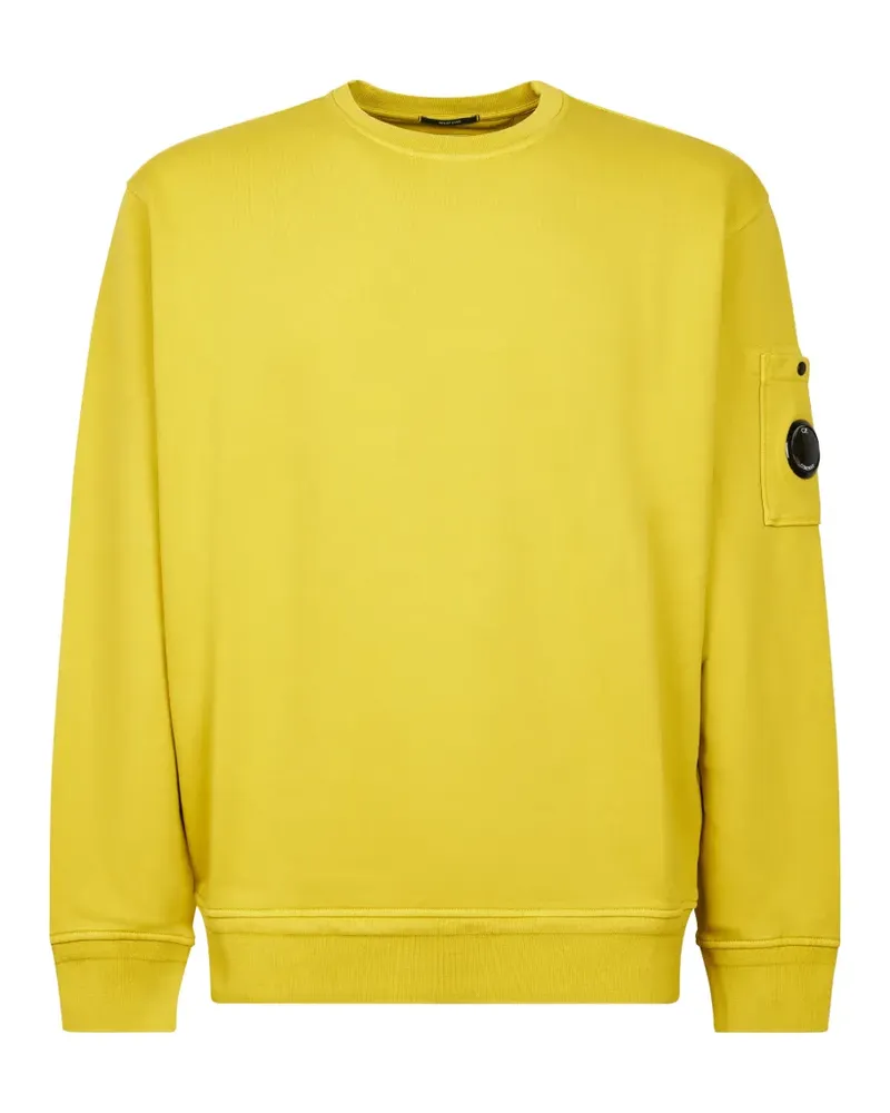 C.P. Company Sweatshirt mit aufgesetzter Tasche - Gelb Gelb