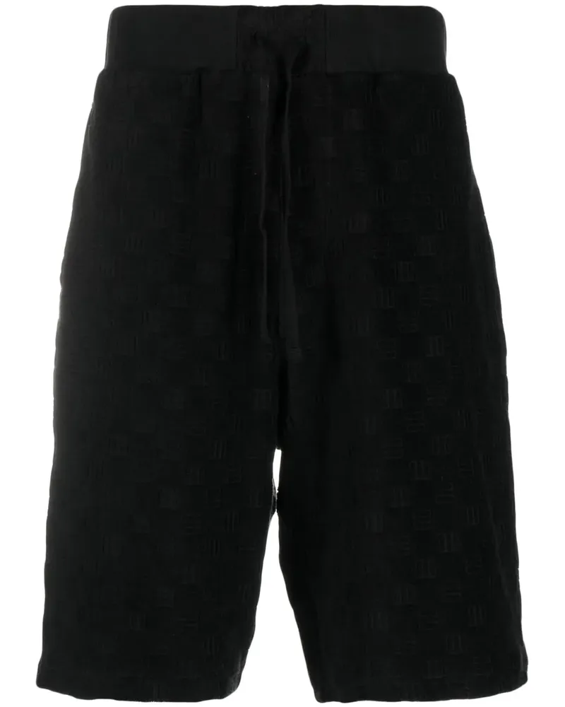 AMBUSH Joggingshorts aus Frottee mit Monogramm - Schwarz Schwarz
