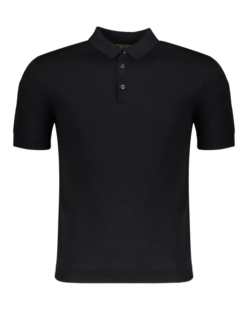 MOORER Franco Poloshirt - Schwarz Schwarz