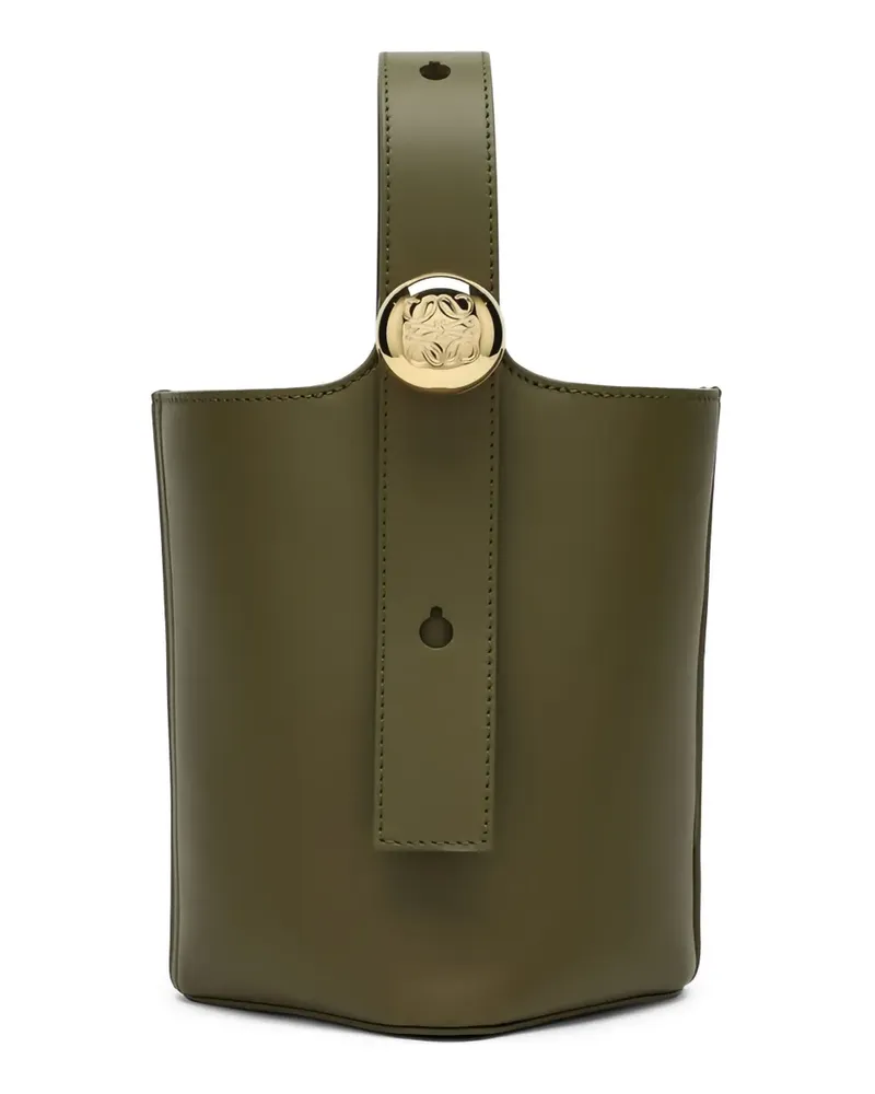 Loewe Pebble Beuteltasche - Grün Grün