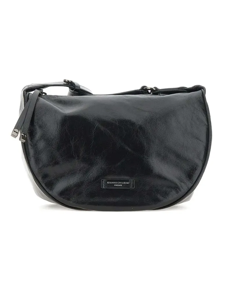 Gianni Chiarini Schultertasche aus Leder - Schwarz Schwarz
