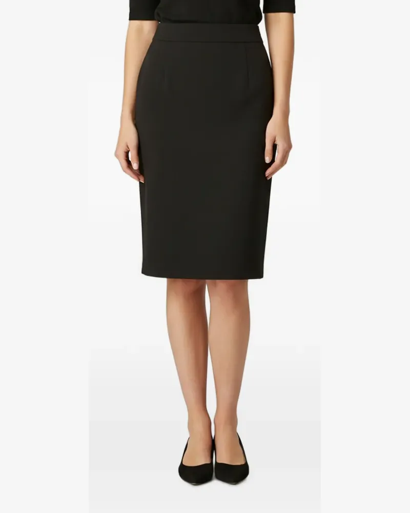 HUGO BOSS tailored pencil skirt - Schwarz Schwarz