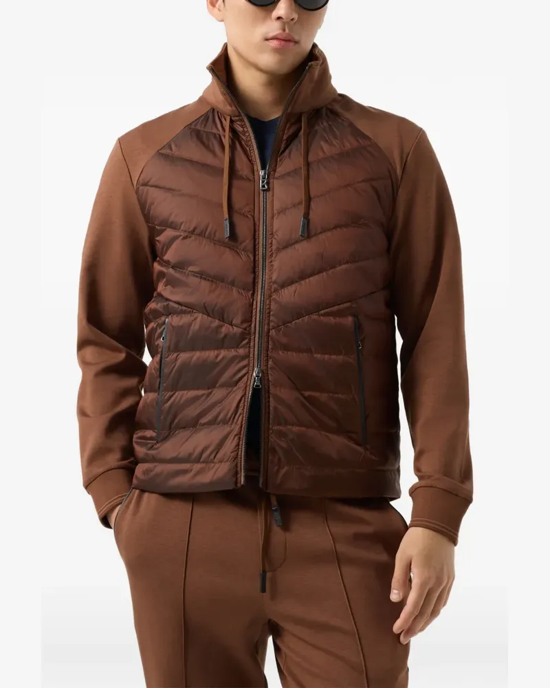 Bogner Baker quilted panel jacket - Braun Braun