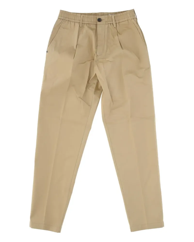 PLAN C Hose mit Falten - Nude Nude
