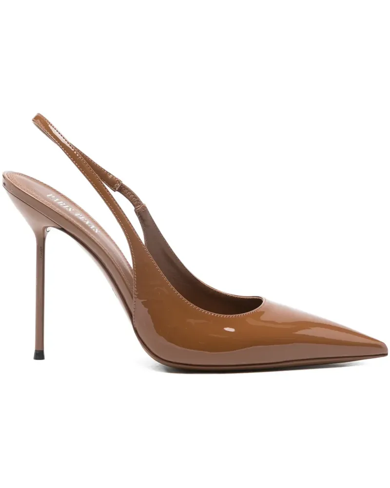 Paris Texas Spitze Slingback-Pumps - Braun Braun
