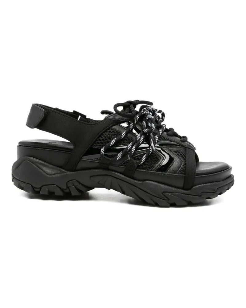 JUUN.J Sandalen mit Klettverschluss - Schwarz Schwarz