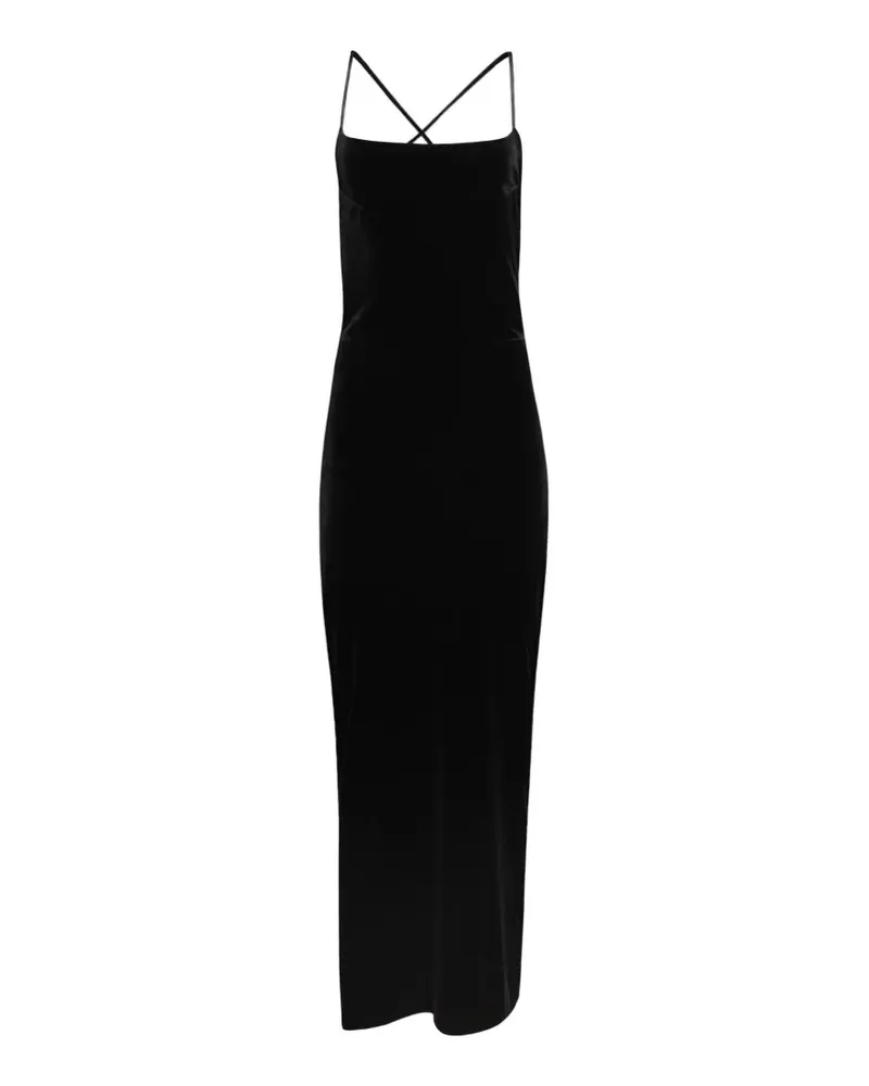 VETEMENTS Kleid mit Spaghettiträgern - Schwarz Schwarz