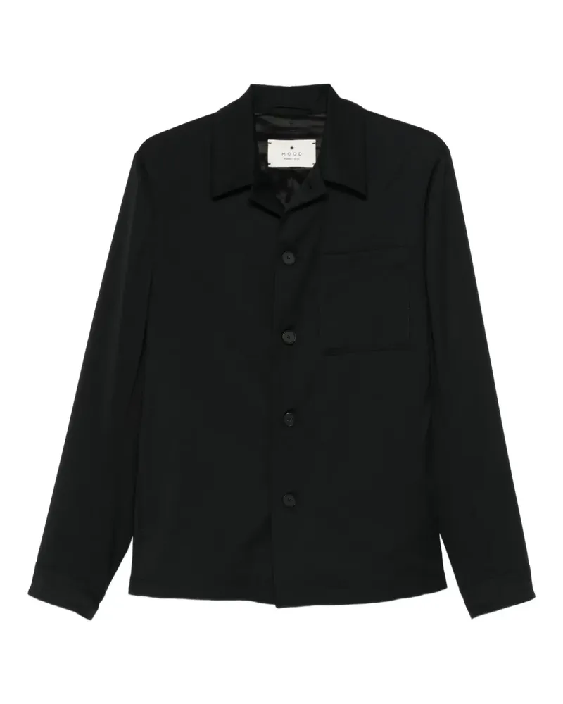 Manuel Ritz patch-pocket overshirt - Schwarz Schwarz