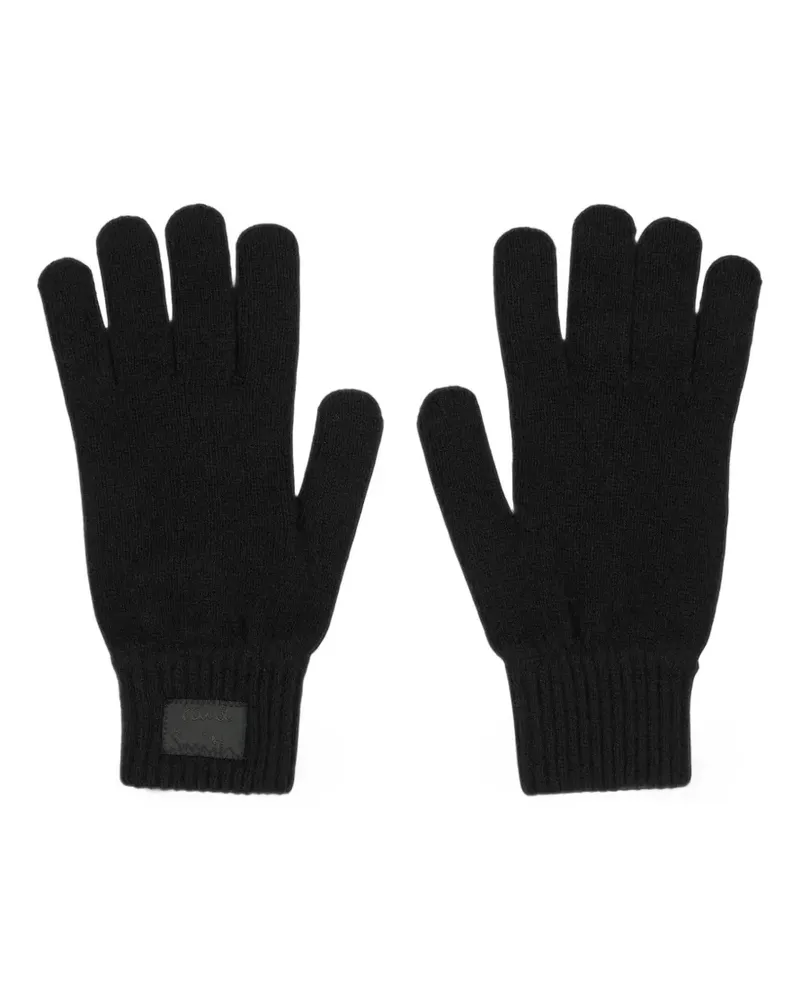 Paul Smith Handschuhe aus Kaschmirgemisch - Schwarz Schwarz
