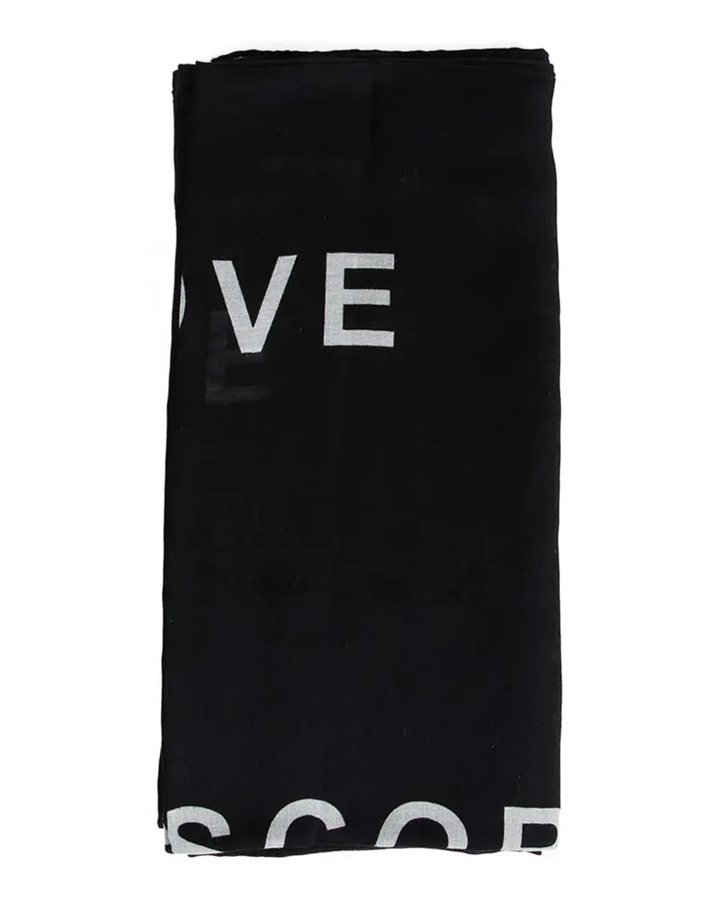Rick Owens printed scarf - Schwarz Schwarz