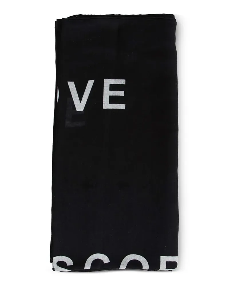 Rick Owens Schal mit Print - Schwarz Schwarz