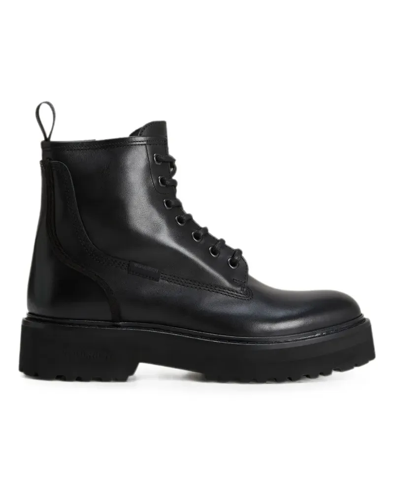 Woolrich Klassische Schnürstiefel - Schwarz Schwarz