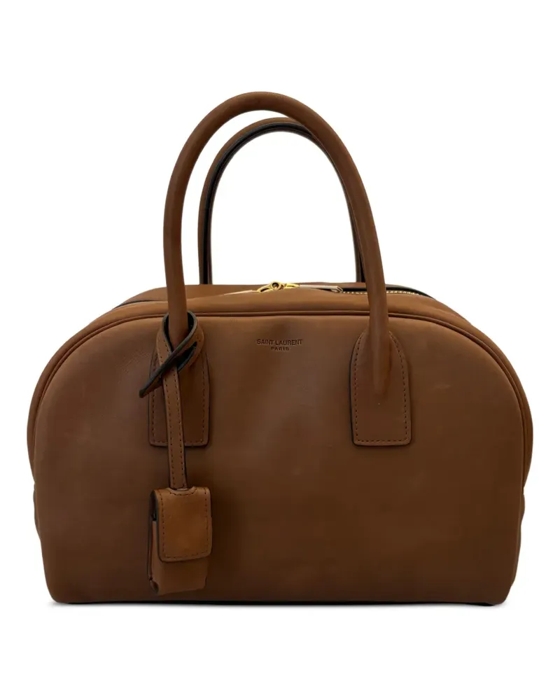 Saint Laurent Mittelgroßer Boston Shopper - Braun Braun