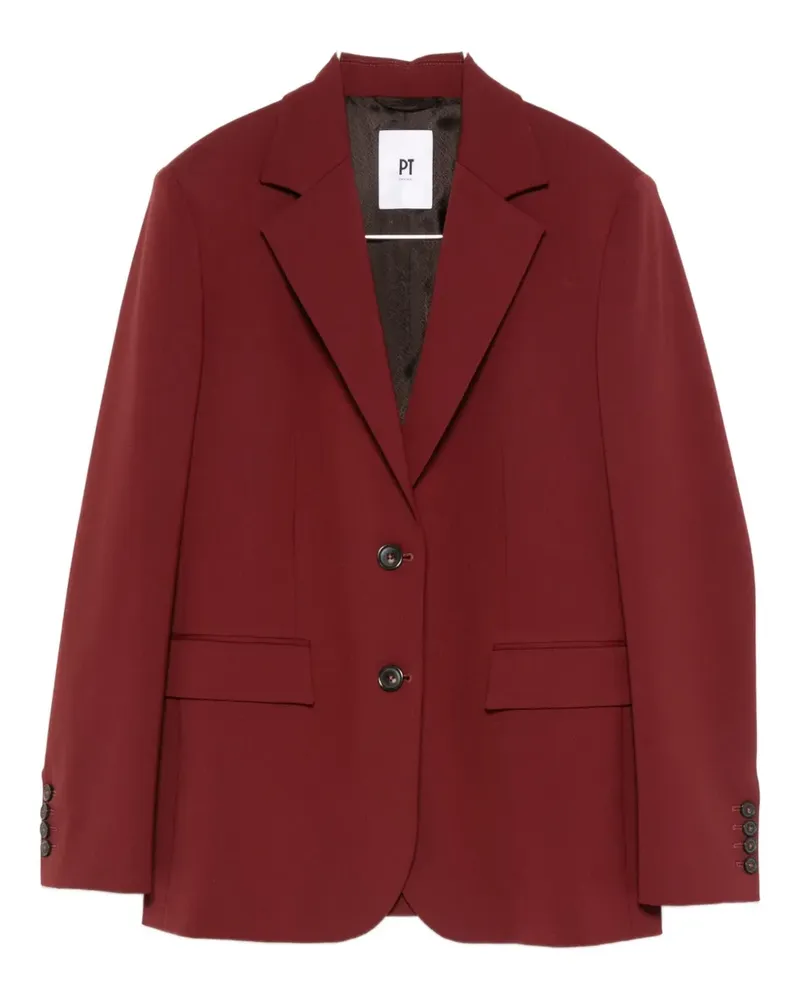 PT TORINO single-breasted blazer - Rot Rot