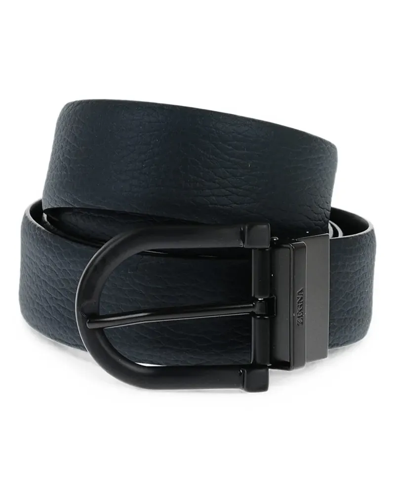 Ermenegildo Zegna Wendbarer Gürtel - Blau Blau